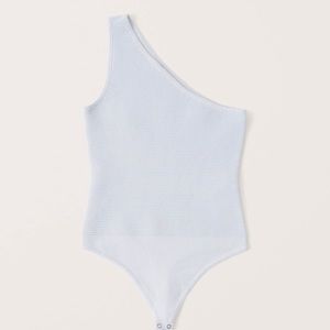 NO LONGER AVAILABLE: Abercrombie & Fitch Ribbed One-Shoulder Bodysuit